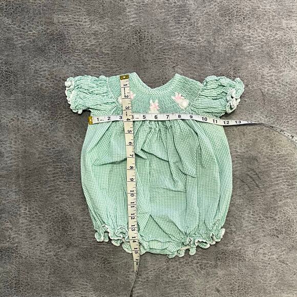 Stellybelly Smocked Bunny One Pi50 - Picture 3 of 8